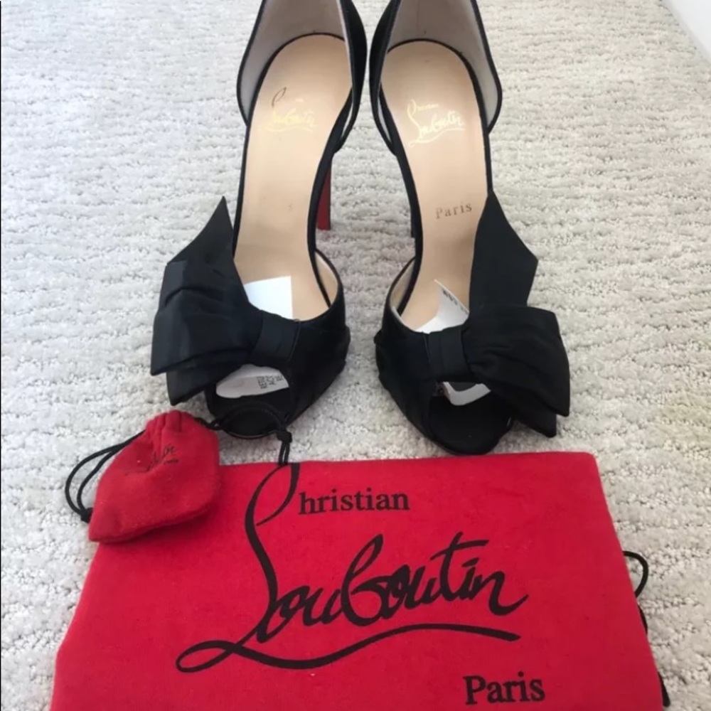 Christian Louboutin Peep Toe Heels